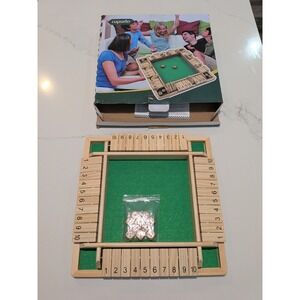 Ropoda Shut The Box Game Wooden Dice Game